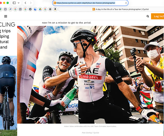 Tour de France diary - Words and Pics - Cyclist magazine